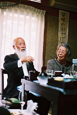 アサヒナさんのおじいさんと、おばあさん。
きょうは長崎からやってきました。
