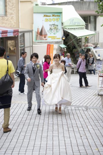 まずは北野の街へ