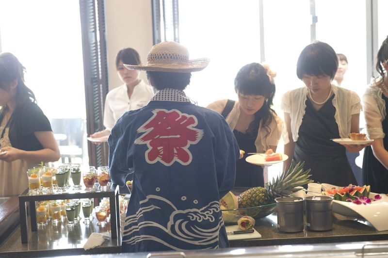 まるで夏祭りみたい