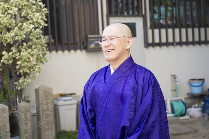 花婿、セイジュンさんとご対面